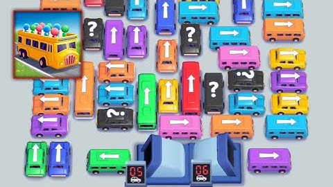 Bus Out Level 37 Game Walkthrough || Bus Out - Bus Jam Puzzle Game