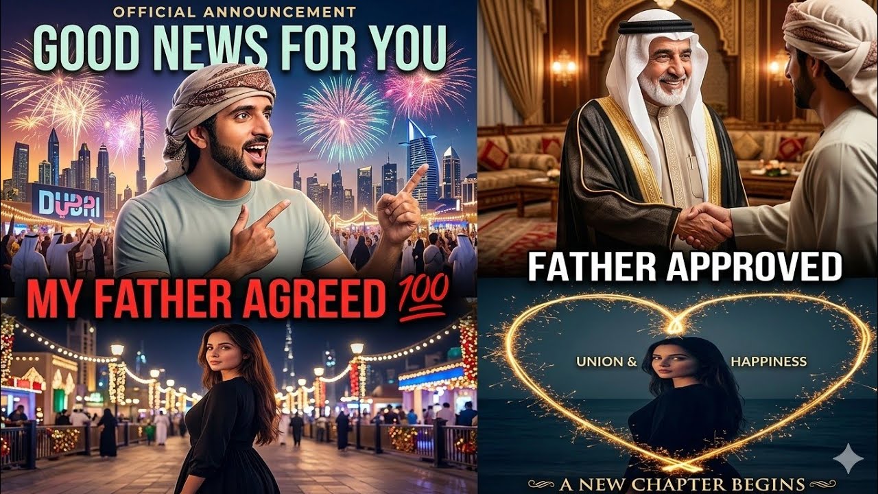 Good News For You My Father Agreed 💯|  Fazza Emotional Poems |Sheikh Hamdan  faz3 Crown Prince Dubai