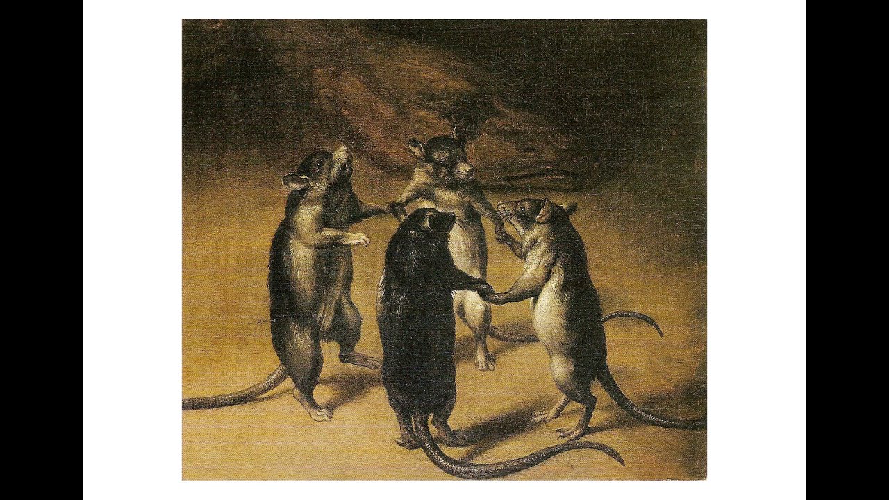 Картинка 3 крысы держатся за руки