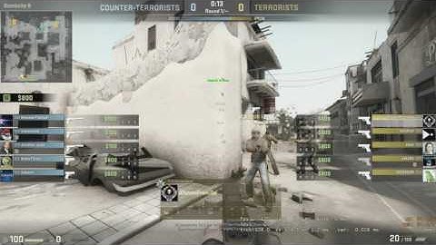 CS:GO ESEA ENEMY MAP BUG + KNIFE ACE [private video]