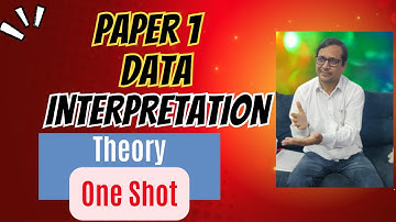UGC NET Dec 2025 Paper 1 | Data Interpretation (DI) Theory | One Shot Revision | Venudhar Sir