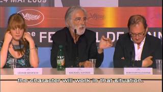 The White Ribbon (2009) Michael Haneke interview at Cannes