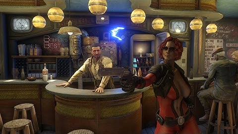 Fallout 4 Mod Review - Diamond City Makeover, Girly animations and the MP-412