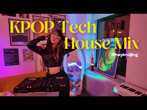 Bedroom House Mix w DJING 😈 | K-pop, Techno, Melodic EDM, Deep House, After Hours Chill Set