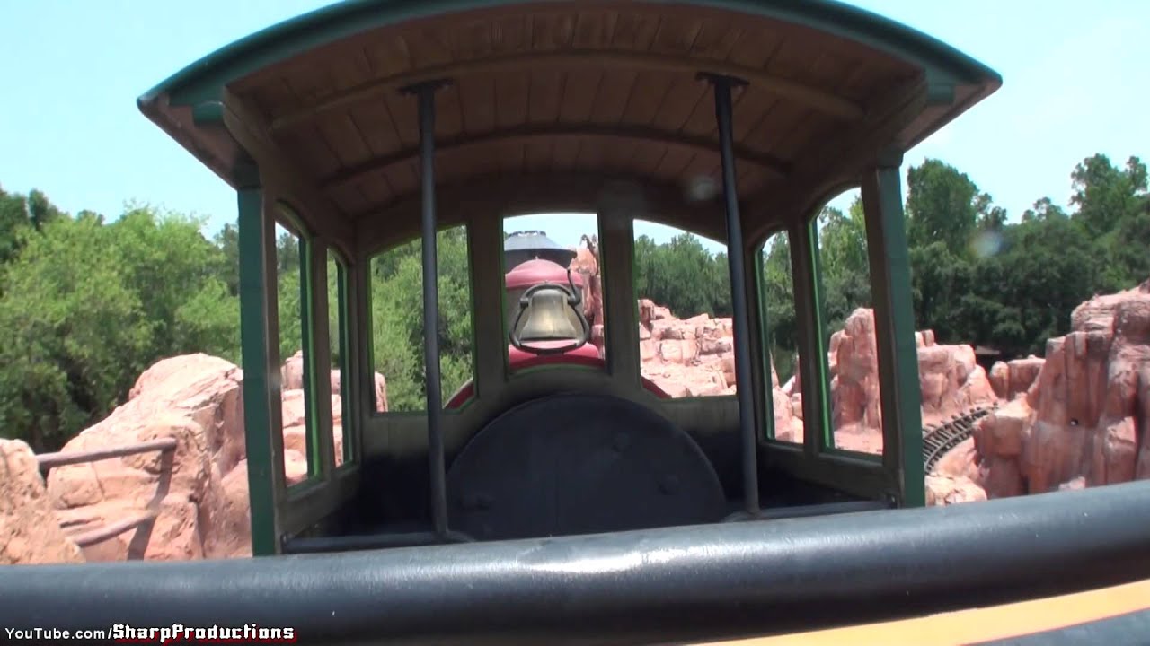 Thunder Mountain Railroad (On-Ride) at Walt Disney World's Magic Kingdom