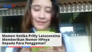Momen Ketika Prilly Masih Polos Dan Memberikan Nomor Hpnya Kepada Para Penggemar Sobattv Flashback