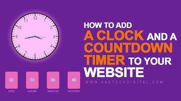 How To Add Clock and Countdown timer to Your WordPress website