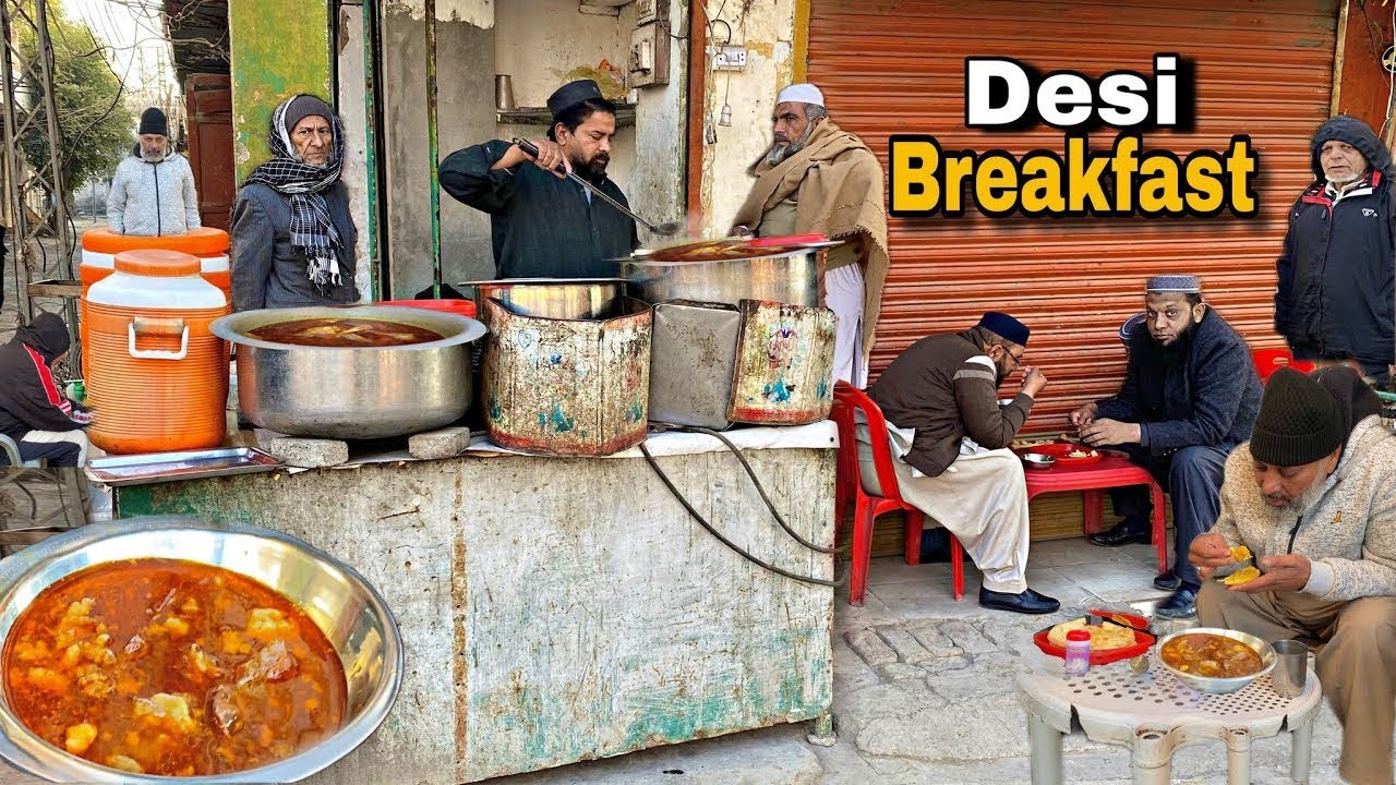 MOST INSANE Street Food Breakfast Compilation 😋 | Ultimate Best Pakistani Street Food Collection