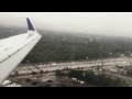 United Express CRJ-700 landing at Houston Intercontinental