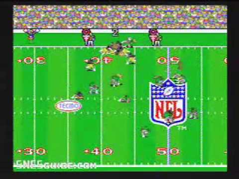 Tecmo Super Bowl - SNES Gameplay