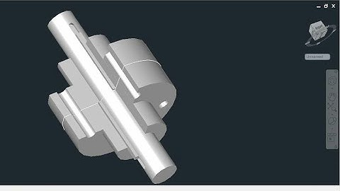 Flange Coupling by autocad 3D
