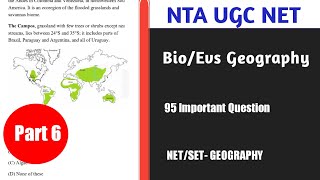 Environmental Geography 95 Important Questions | Part 6 76-95 | UGC NET | Netset Corner