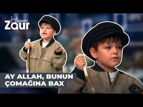 Həmin Zaur | 5 yaşlı Uğur baba hamını güldürdü