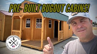 Checking Out Pre Built Sheds as Potential Off-grid Bugout Cabins! #shtf #prepper #survival