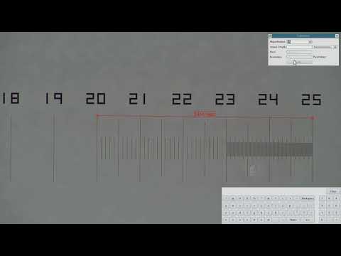 How to calibrate and measure with the HD-4K camera?