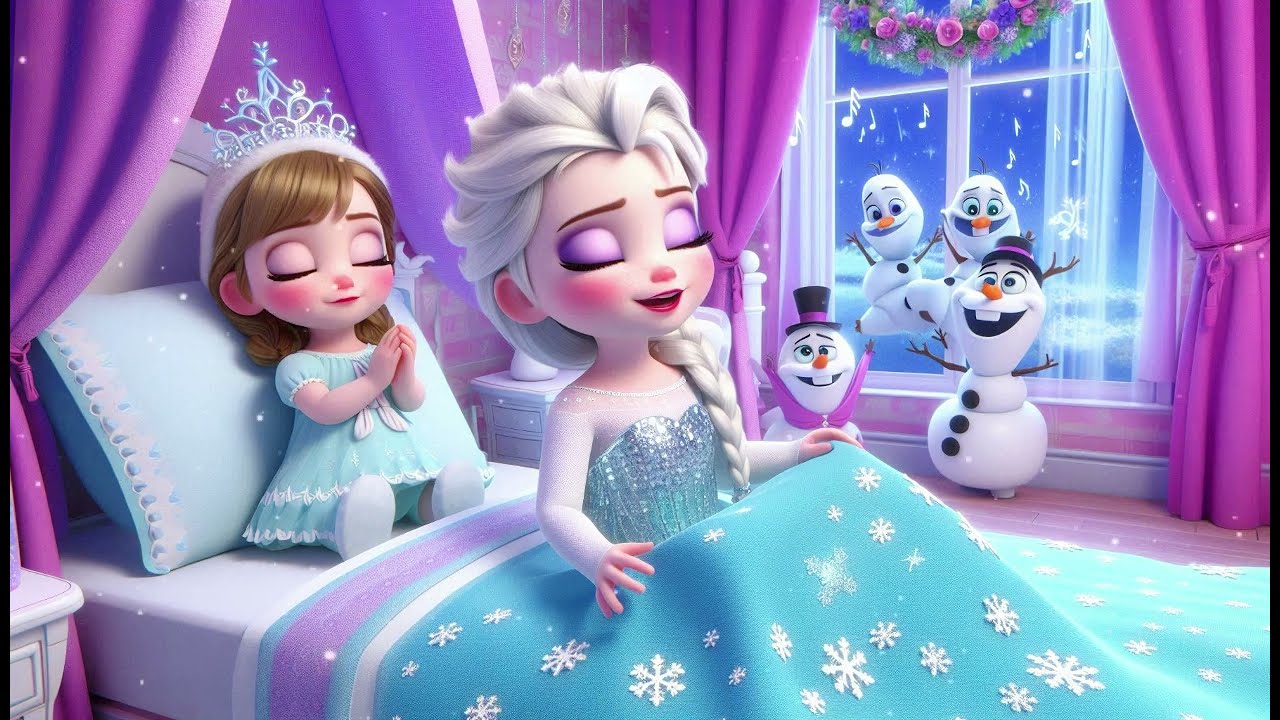 Elsa’s Daughter Sings a Sleepy Snowflake Song