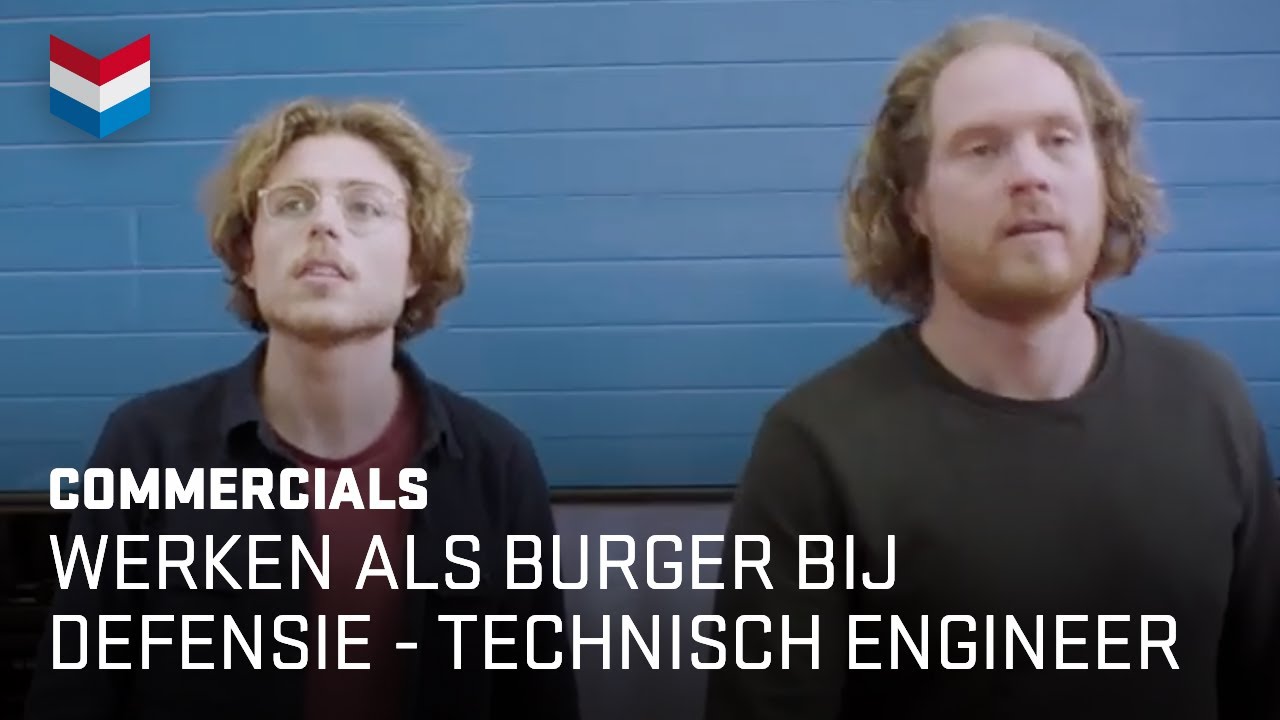 Werken als burgermedewerker bij Defensie Techniek YouTube