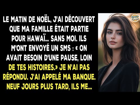 My Family Left For Hawaii Without Me I Found Out On Christmas Morning From This Message