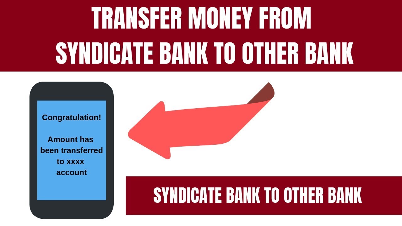Syndicate Bank To Other Bank Money Transfer | How to transfer money from Syndicate bank ATM