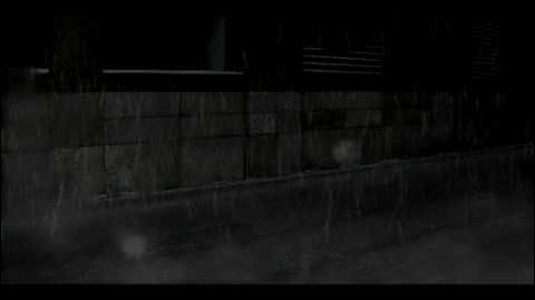 Slow Motion Bullet Through Rain