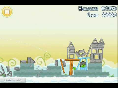 Angry Birds (Level 8-9) 3 Stars