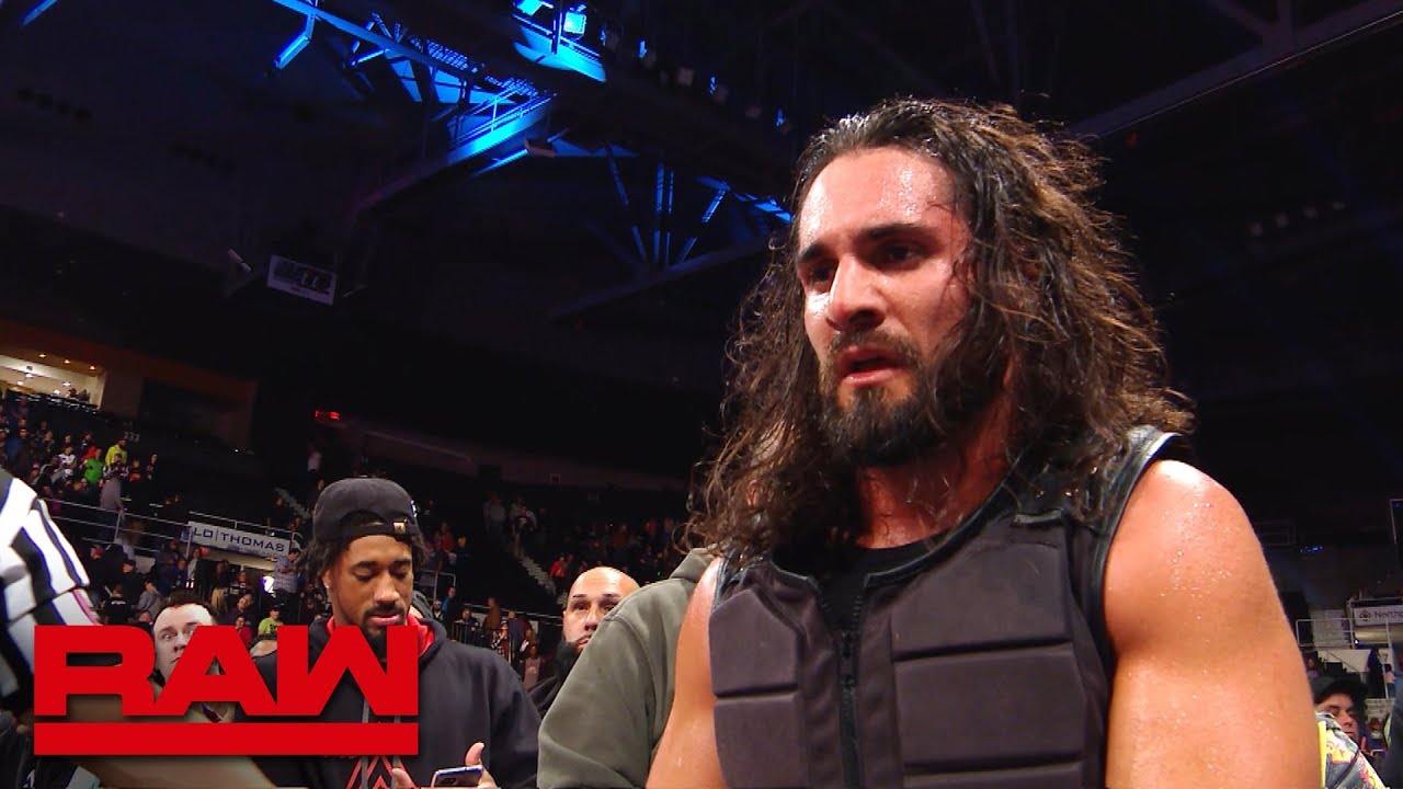 Seth Rollins exits the arena following Ambrose assault: Raw Exclusive, Oct. 22, 2018