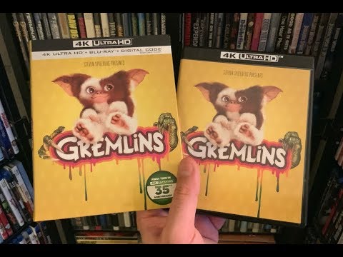 Gremlins 4K BLU RAY REVIEW + Unboxing 