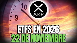 XRP Y LA MIGRACIÓN ISO20022 DEL 22 DE NOVIEMBRE DEL 2025 – CRIPTO ETF EN EL 2026