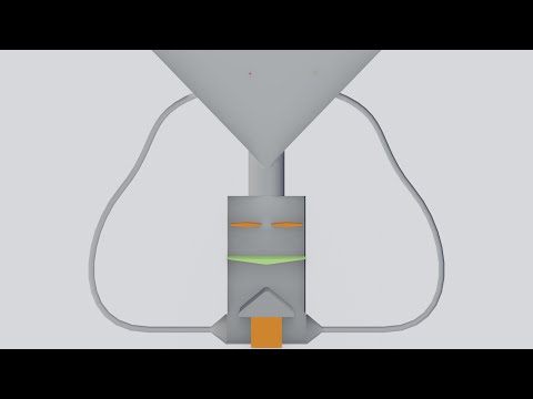 Particle Simulation #46 : Move Like Fluid Simulation