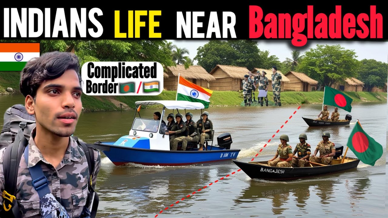 Isolated Village Of India Near Bangladesh 🇧🇩 || Indo-Bangladesh Complicated Border || Mizoram🇮🇳