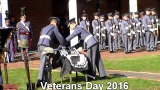 Veterans Day 2016 Fishburne Military School (Waynesboro, VA)