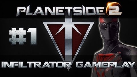 Planetside 2 Infiltrator Sniper Gameplay/Kills Terran Republic #1