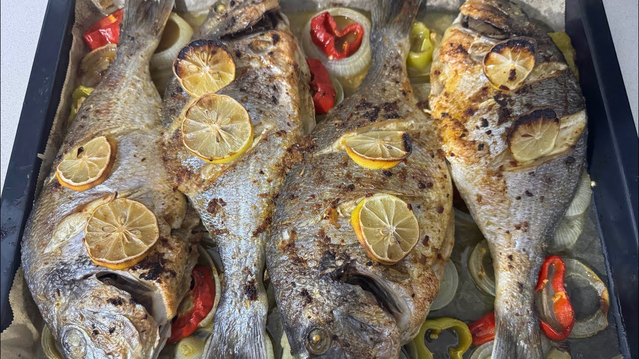 Nefis Fırında Çipura Tarifi , Market ve Pazar Alışverişi , Günlük Vlog