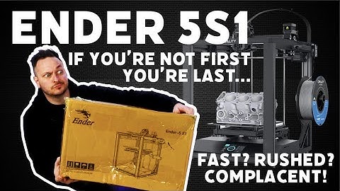 CREALITY ENDER 5 S1 FAILED TO IMPRESS ME.