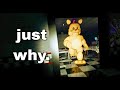 FNAF BUT FREDBEAR SPRINTS AT 100 MPH..