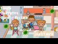 Family Quarantine Morning Routine | Toca life world