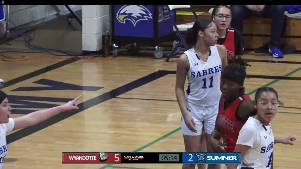 KCKPS Girls Basketball Wyandotte at Sumner Academy
