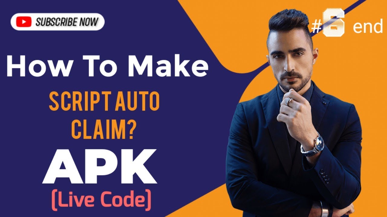 🟢[LIVE CODE‼️] TUTORIAL CARA MEMBUAT SCRIPT AUTO CLAIM APK [CLIPCLAPS ...