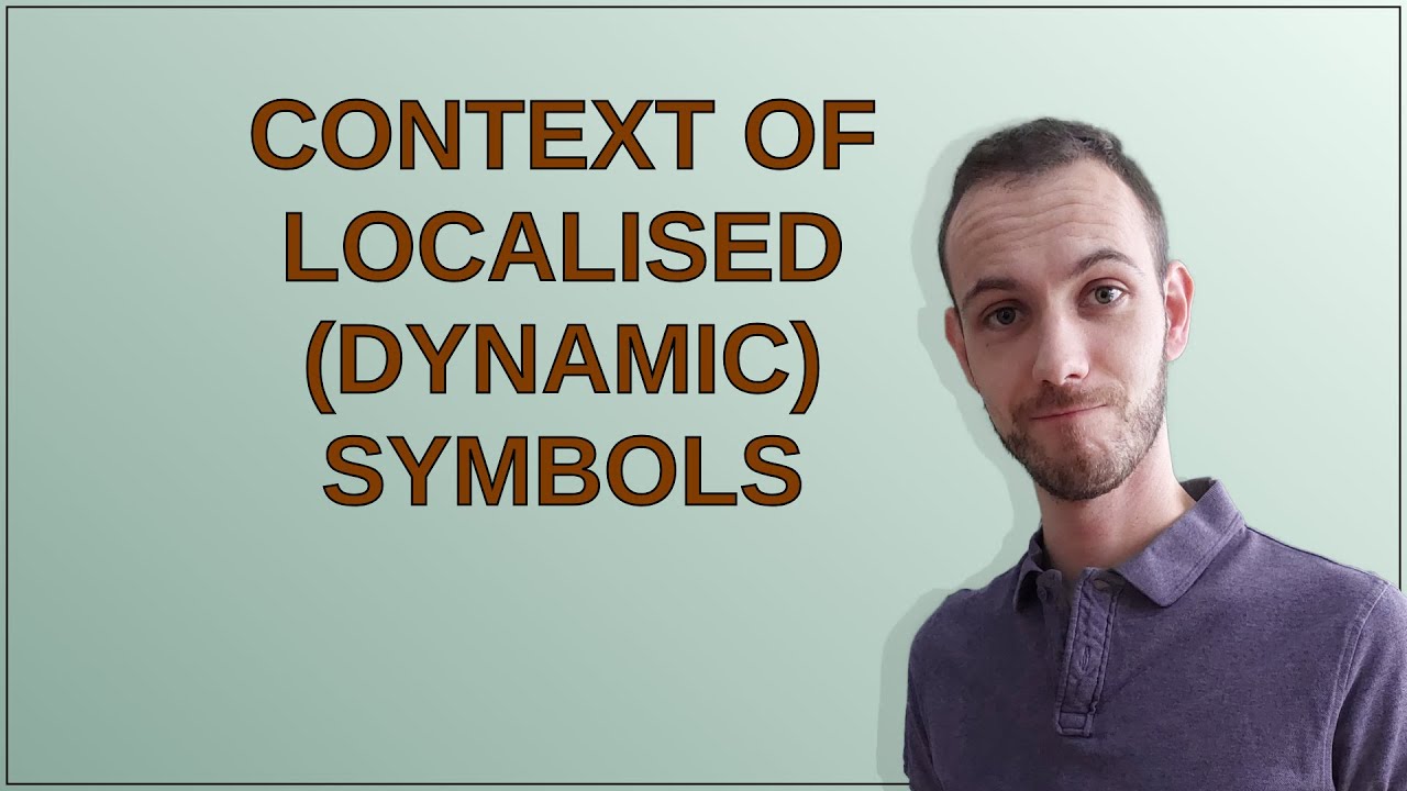 Mathematica: Context of localised (dynamic) symbols - YouTube