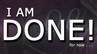 I Need To Be Honest . . .