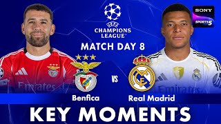Benfica vs Real Madrid | Key Moments | UEFA Champions League 2026