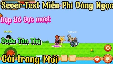 Nro Lậu Mới _ Sever Test Có Skill 9 Miễn Phí Vàng Ngọc Nhiều CT chỉ số Khủng Đập Đồ Cực Mượt