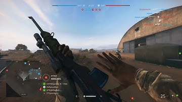 Battlefield 5 Conquest Gameplay - Assault MVP (Selbstlader M1916)