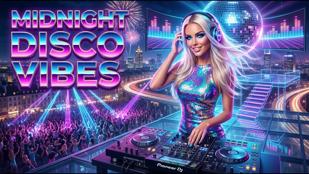 🔥 Italo Disco 80s Mix • Midnight Euro Disco Vibes, Retro Dance