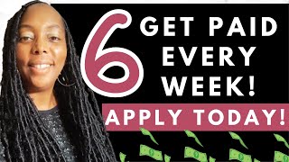 6 Fast Hire Work from Home Jobs 2024