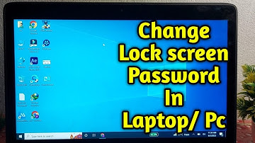 Laptop Ka Password Kaise Change Kare || How to Change Laptop Password - Sky tech