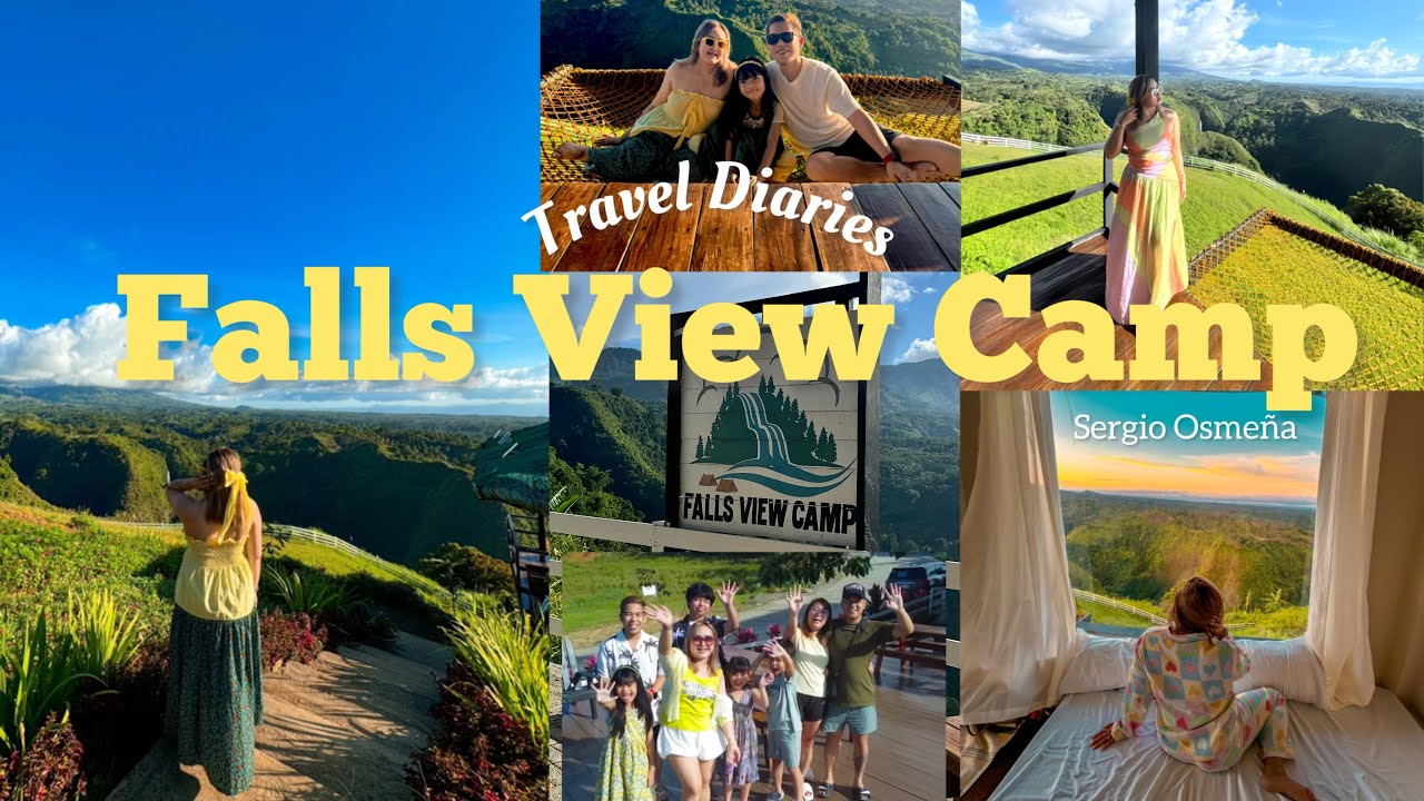 Travel Diaries: Featuring Falls View Camp at Sergio Osmeña Zamboanga  Del Norte  Ep. 1 | Philippines