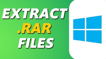 How to Extract .RAR Files in Windows 10 (Simple)