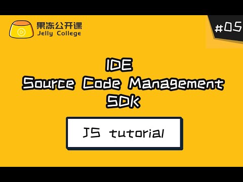 编程基础第五课：三方库该怎么学？IDE 源码管理 SDK