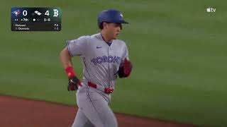 Kazuma Okamoto s 23rd home run sets new record for MOST by a Japanese-born rookie MLB on ESPN